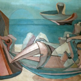 The beach