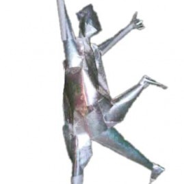 Running woman