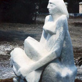 Woman with fish