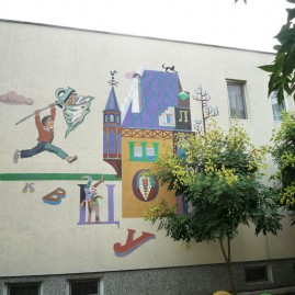 Fresco for a kindergarden