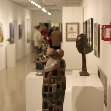 Exposition « Au-delà du visible », galerie « La Passerelle », ESPE, Mont Saint Aignan, Mars 2016