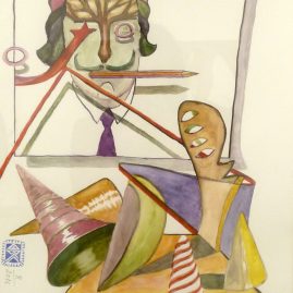 Salvador Dali cooks rapani